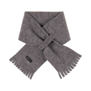 Fular din lână merinos fleece Pure Pure - Slate
