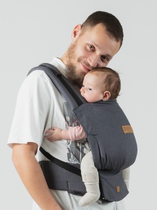 Isara Quick Full Buckle V2, Graphite Linen (100% in)