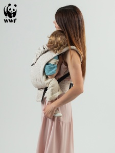 Isara Quick Full Buckle V2, Ivory Forest, Marsupiu Ergonomic - Img 4