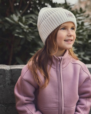 Jachetă lână merinos fleece, Huttelihut - Woodrose