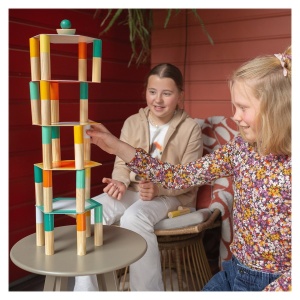 Joc de echilibru din lemn gigant, BS Toys - Img 3