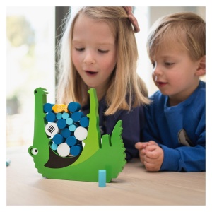 Joc de echilibru si indemanare Crocodil, BS Toys