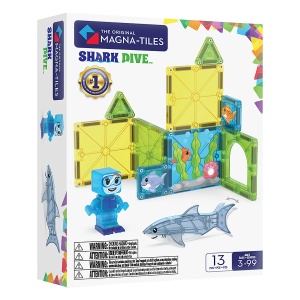 MAGNA-TILES Shark Dive, set magnetic