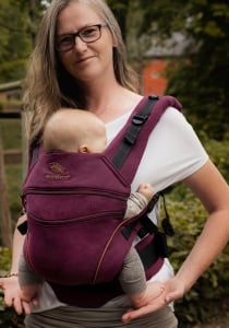 Manduca XT - Denim Berry - Marsupiu Ergonomic