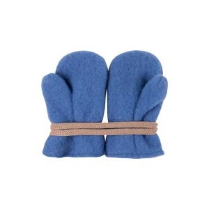 Mănusi lână merinos fleece Pure Pure - Bright Blue