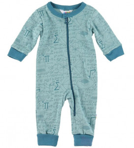 Overall bumbac organic cu/fără șosete Joha - Math