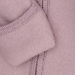 Overall cu urechi Bunny lână merinos fleece Huttelihut - Woodrose - Img 5