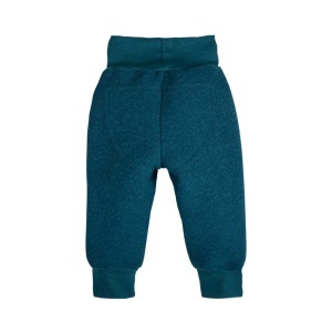 Pantaloni lână fiartă Pure Pure - Petrol