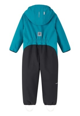 Salopetă impermeabila softshell Reima Mjosa, Aquatic Blue - Img 2