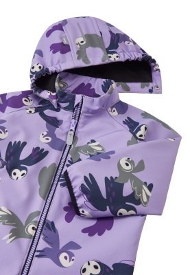 Salopetă impermeabila softshell Reima Mjosa, Blooming Lilac - Img 4