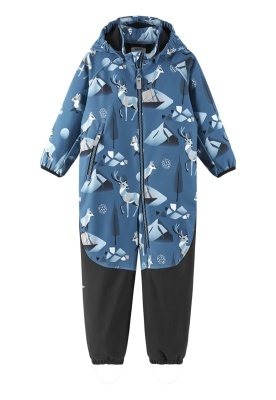 Salopetă impermeabila softshell Reima Mjosa, Blue Ocean