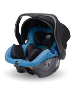 Scoica auto Axkid Modukid, 0-13 kg, Isofix /centuri, Albastru Sea - Img 4