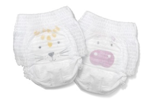 Scutece Hipoalergenice Eco Kit&Kin Pull Up Maxi, Marimea 4, 9-15 kg, 22 buc