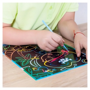 Set creativ de razuit, Piratii - Dodo Toys - Img 3