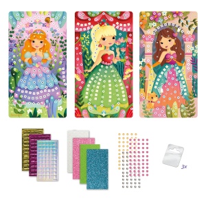 Set creativ mozaic, Prințese, 500 piese - Img 3