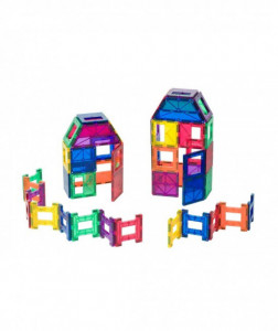 Set Playmags - 48 de piese magnetice de construcție