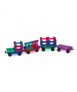 Set Playmags Tren - 20 De Piese Magnetice