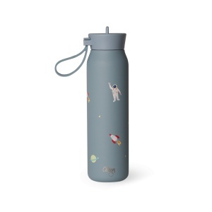 Sticlă de apă termoizolantă inox, 350ml, Citron - Spaceship - Img 5
