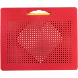 Tablă magnetică mare Playmags de desenat cu bile magnetice - Img 4