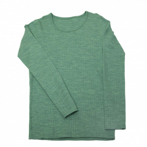 Bluză femei lână merinos Joha - Basic Green