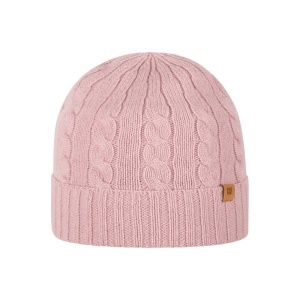 Căciulă femei din lână merinos și cașmir Pure Pure - Dusty Rose