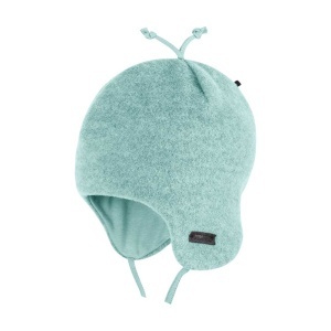 Căciulă lână merinos fleece si bumbac Pure Pure - Jade