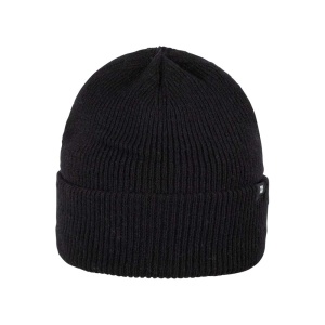 Căciulă unisex lână merinos și cașmir Pure Pure - Black (adulti)