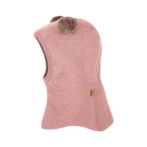 Cagulă lână merinos fleece Pure Pure - Dusty Rose