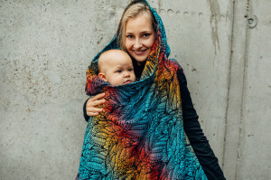 Cardigan lung/protectie babywearing pentru vreme rece, Lenny lamb - Wild Soul