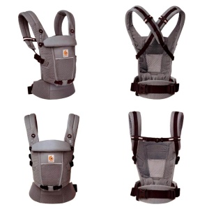 Ergobaby Adapt Soft Flex Mesh - Graphite Grey, Marsupiu Ergonomic