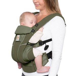 Ergobaby Omni Breeze - Olive Green, Marsupiu ergonomic