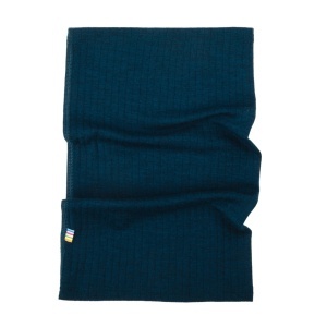 Fular circular lână merinos Joha - Dark Turquoise (copii)