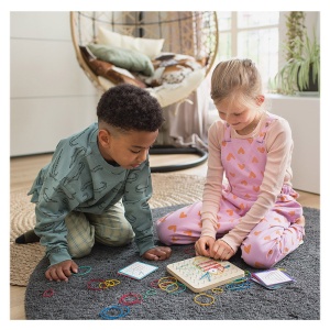 Geoboard, joc creativ cu elastice, BS Toys
