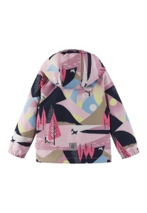 Jachetă softshell Reima Vantti, Grey Pink spate
