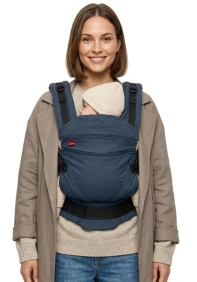 Manduca XT - Melange Blue - Marsupiu Ergonomic
