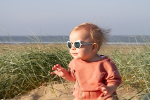 Ochelari de soare Ki ET LA ,0-12 luni - Ourson Sky Blue
