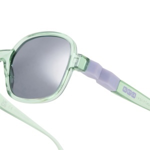 Ochelari de soare polarizați Ki Et La 4-12 ani - Urban Green Lavender