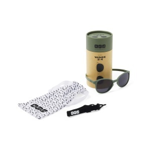 Ochelari de soare polarizați Ki Et La 4-12 ani - Wazz Kaki