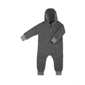 Overall din lână fiartă Pure Pure - Grey Melange