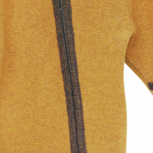 Overall din lână fiartă cu mănuși și botoșei, Stapf - Gold/Chestnut