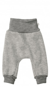 Pantaloni din lână fiarta Disana - Grey, marime 62/68