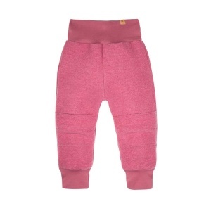 Pantaloni lână fiartă Pure Pure - Dusty Pink