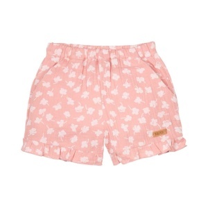 Pantaloni scurți din muselină dublă de bumbac, Pure Pure - Candy Natur