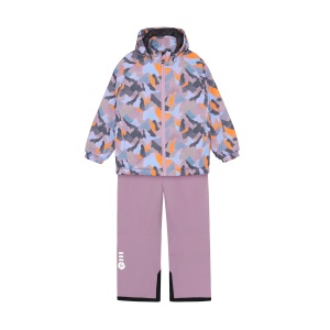 Set de schi Color Kids – jachetă și pantaloni, Mauve Mist