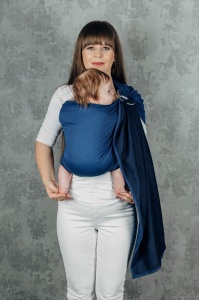 Sling cu inele Lennylamb - Cobalt - Img 2