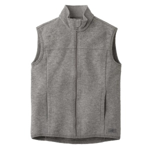 Vestă bărbati lână merinos fiartă Disana - Grey