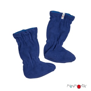 Botoșei lână merinos ManyMonths - Classic Blue/Dark Blue