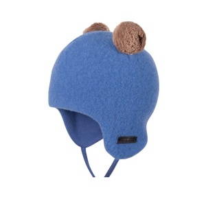Căciulă lână merinos fleece Pure Pure - Bright Blue