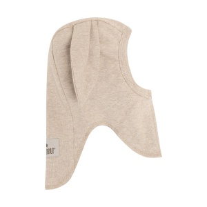 Cagulă din bumbac rib Huttelihut, Bunny Camel Melange