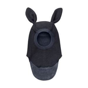 Cagulă dublată lână merinos fiartă Huttelihut - Bunny Dark Navy